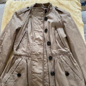 Burberry Brit Military Style Jacket